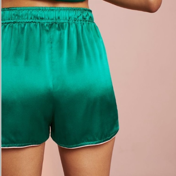 NWT Anthro Silk Sleep Shorts M by Corey Lynn Carter - Picture 4 of 5
